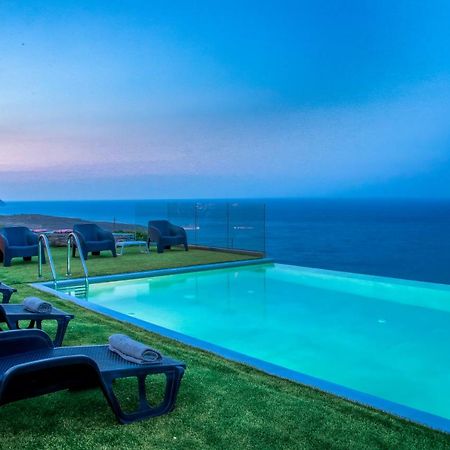 Anastasis Luxury Villa Andros With Heated Pool Sineti Eksteriør billede