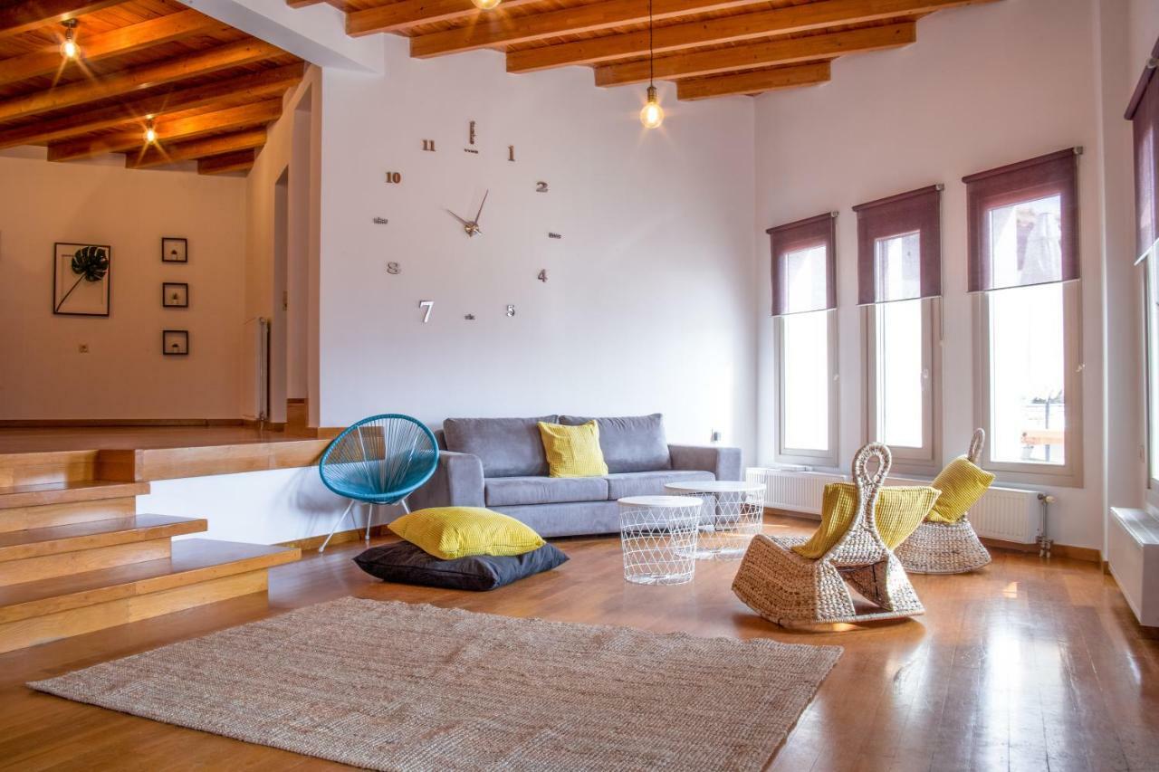 Anastasis Luxury Villa Andros With Heated Pool Sineti Eksteriør billede