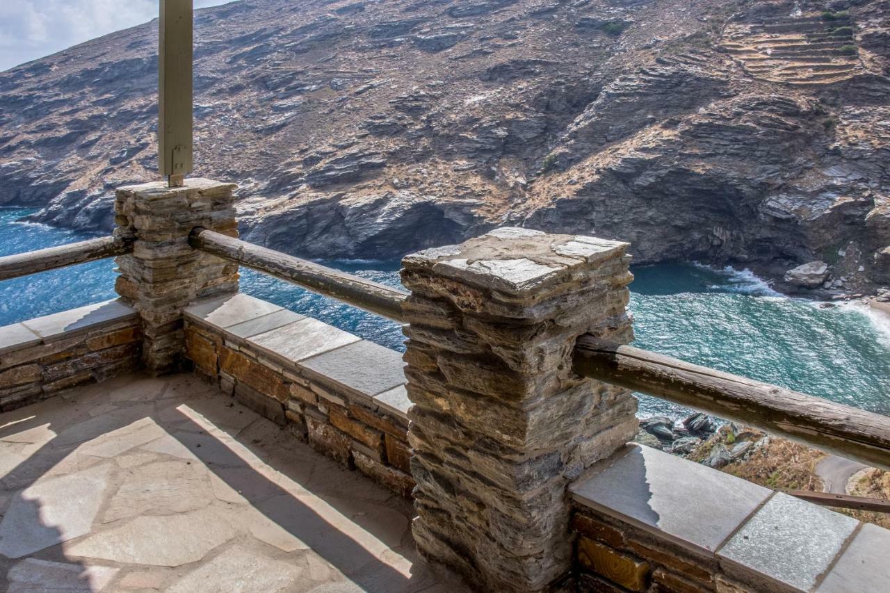 Anastasis Luxury Villa Andros With Heated Pool Sineti Eksteriør billede