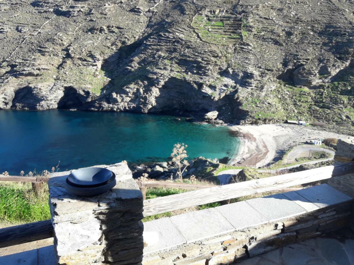 Anastasis Luxury Villa Andros With Heated Pool Sineti Eksteriør billede